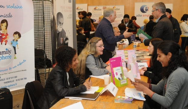 Succ�s pour le forum pour l�emploi et la formation
