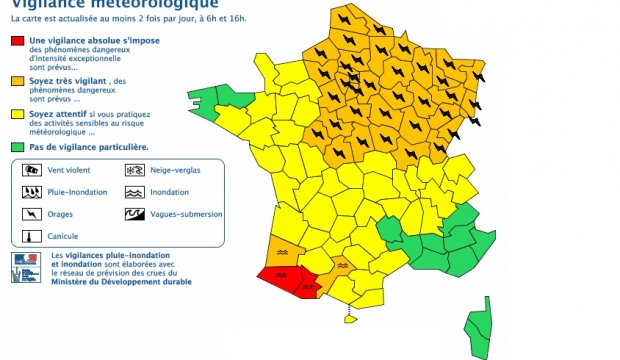 Alerte meteo