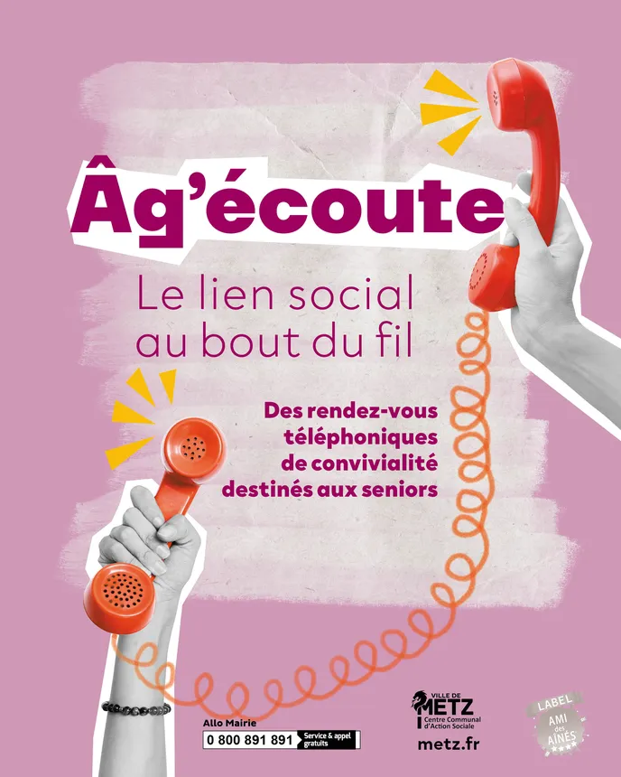 Âg'écoute : le lien social au bout du fil