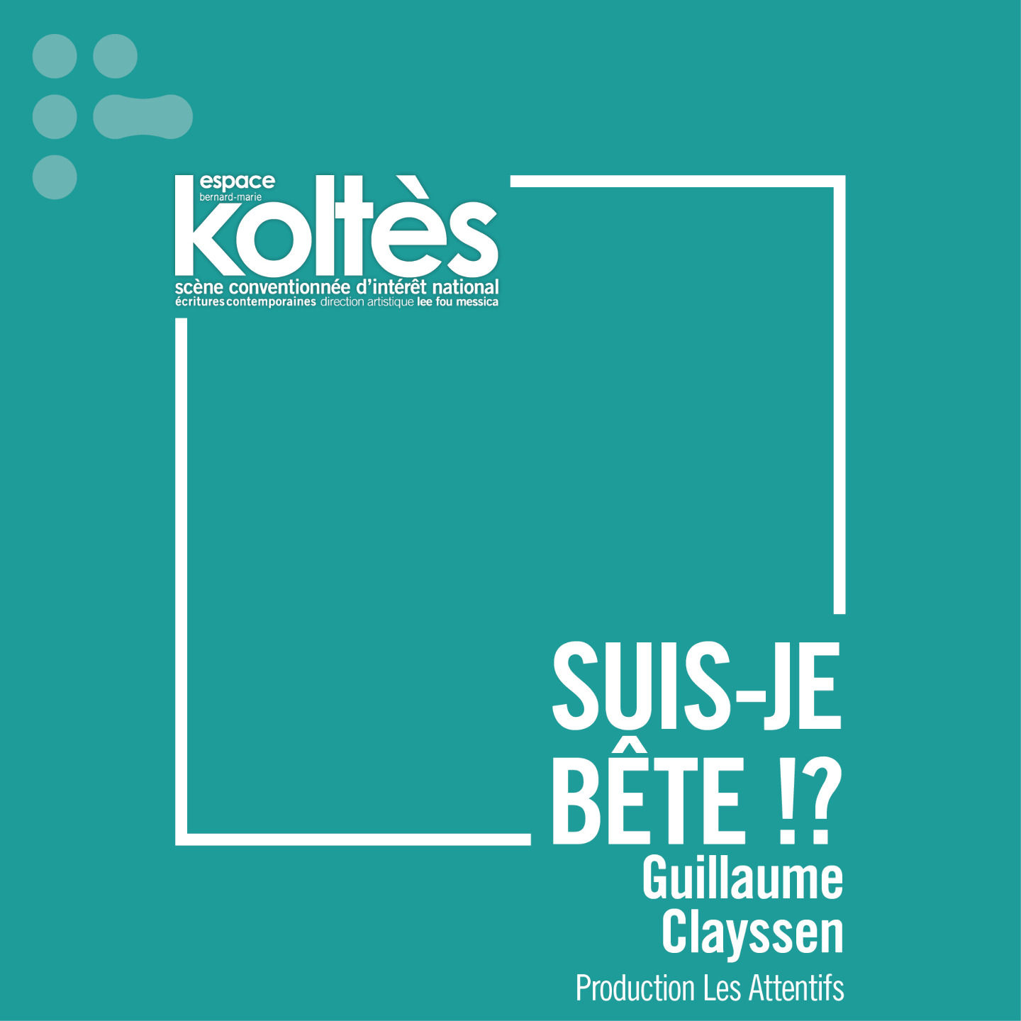 Suis-je bête !? - Sortie de résidence