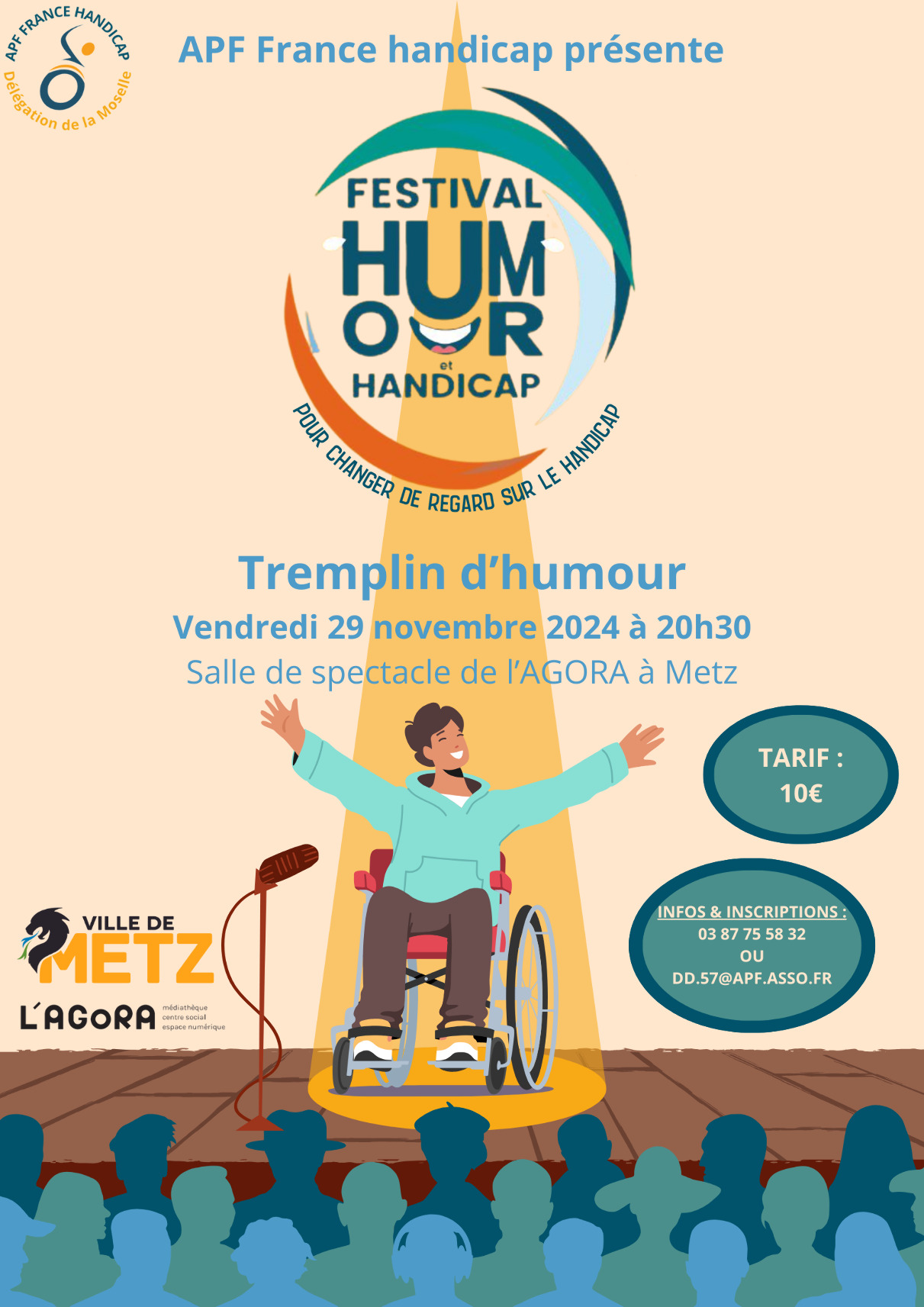 Festival Humour et Handicap Le 29 nov 2024