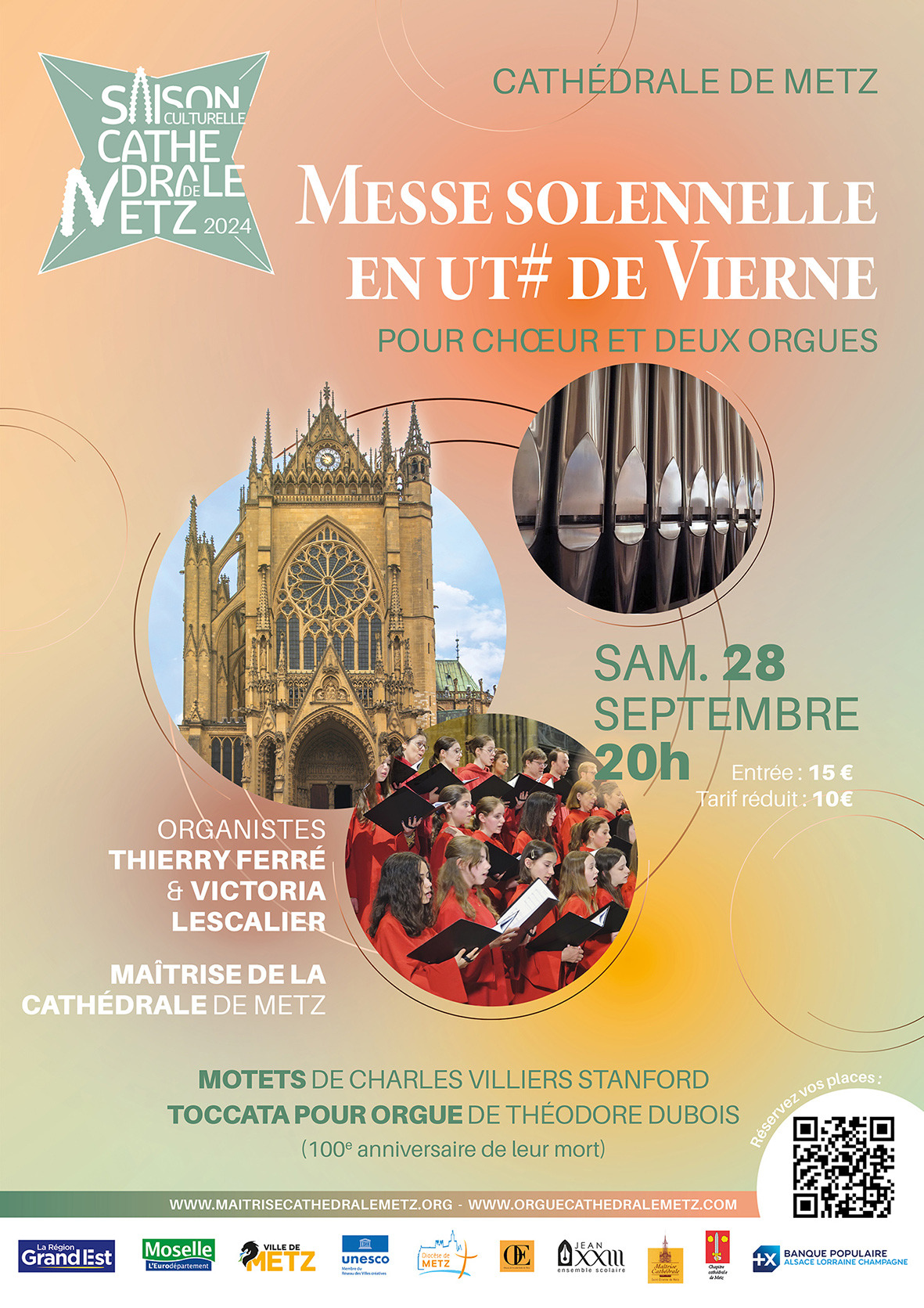 Messe solennelle en ut# de Vierne Le 28 sept 2024