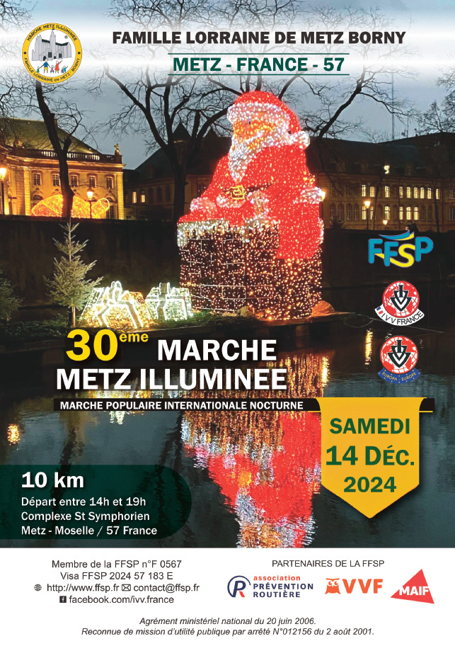 Marche Metz Illuminée 2024 Le 14 déc 2024