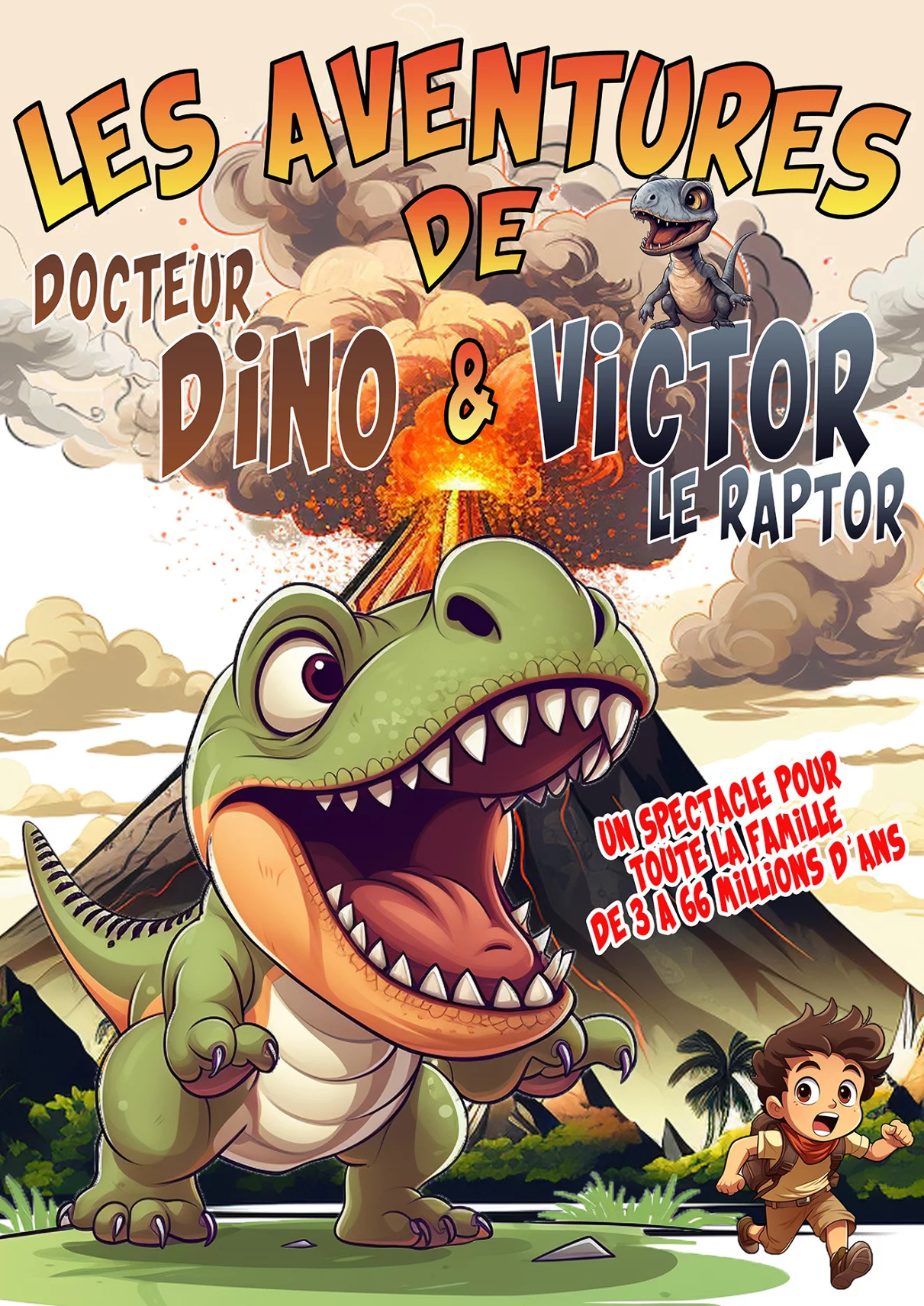 Les Aventures de Docteur Dino et Victor le Raptor Du 1 au 2 fév 2025