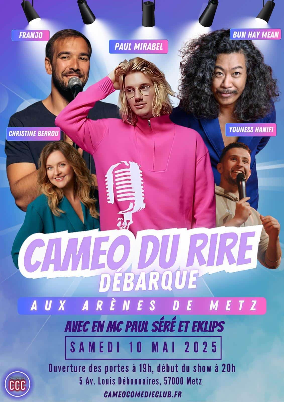 Caméo du rire Le 10 mai 2025