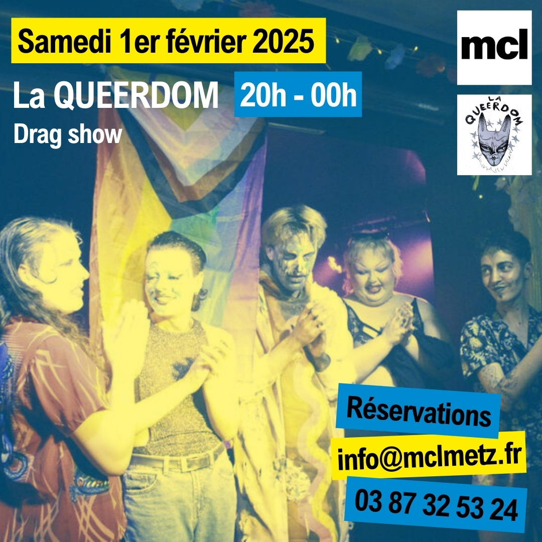 Drag show - Collectif La Queerdom Le 1 fév 2025