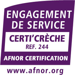 Logo de la certification Certi'crèche