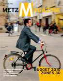 Couverture du Metz Magazine de janvier 2010