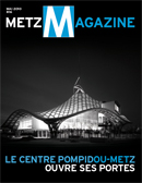 Couverture du Metz Magazine de mai 2010