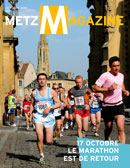 Couverture du Metz Magazine de septembre 2010
