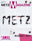 Couverture du Metz Magazine de décembre 2011