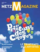 Couverture du Metz Magazine de mars 2011