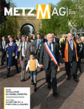 Couverture du Metz Magazine de mai 2014