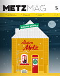 Couverture du Metz Magazine de janvier 2015