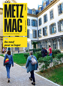 Couverture du Metz Magazine de novembre - décembre 2018