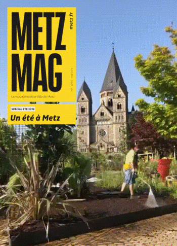 Couverture du Metz Magazine de mai - juin 2019
