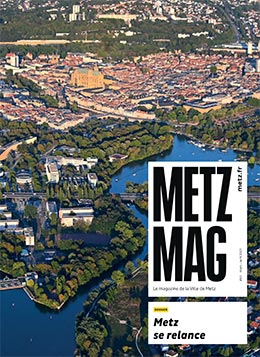 Couverture du Metz Magazine de mars - avril 2021