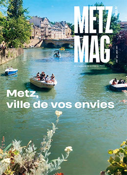 Couverture du Metz Magazine de juin - juillet 2021