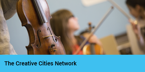 Link to webpage The Creative Cities Network