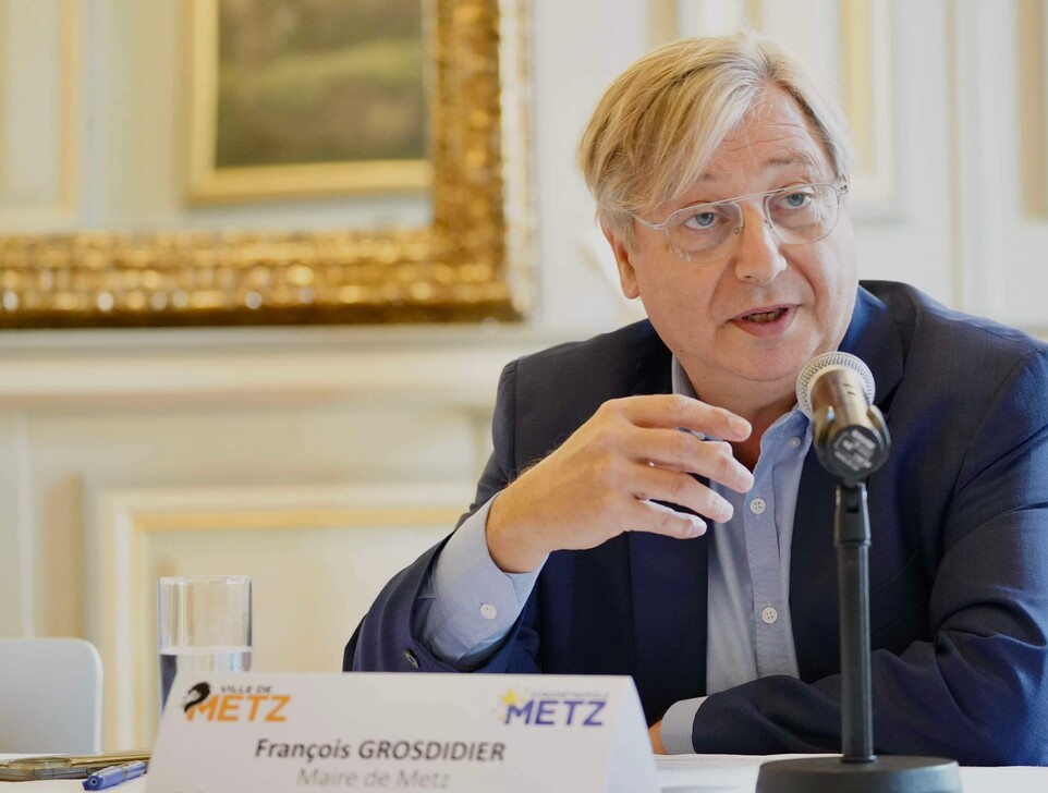 metz.fr - François Grosdidier face à la presse